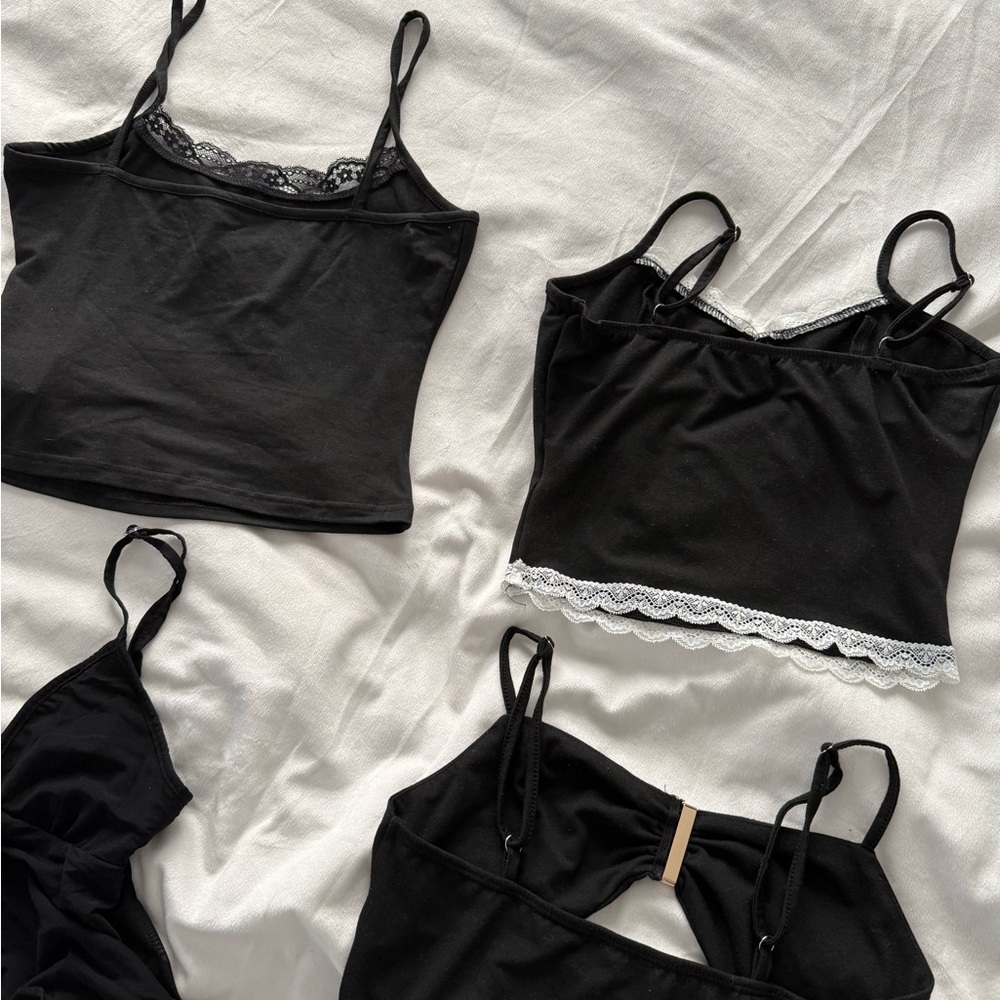 SHEIN Black Tank Tops Set - Picture 4 of 4